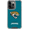 NFL Jacksonville Jaguars Teal Distressed iPhone 16 Pro Max Clear Case