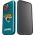 NFL Jacksonville Jaguars Teal Distressed iPhone 16 Pro Max Impact Case