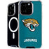 NFL Jacksonville Jaguars Teal Distressed iPhone Cases