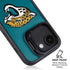 NFL Jacksonville Jaguars Teal Distressed iPhone 16e Kickstand Case