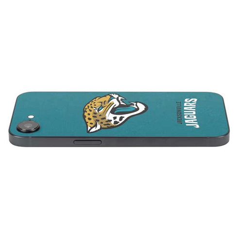 NFL Jacksonville Jaguars Teal Distressed iPhone 16e Skin