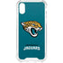 NFL Jacksonville Jaguars Teal Distressed iPhone XS Clear Case