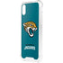 NFL Jacksonville Jaguars Teal Distressed iPhone XS Clear Case