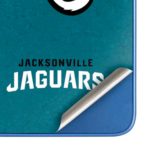 NFL Jacksonville Jaguars Teal Distressed Moto G Play 4G (2024) Skin