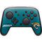 NFL Jacksonville Jaguars Teal Distressed Nintendo Skins