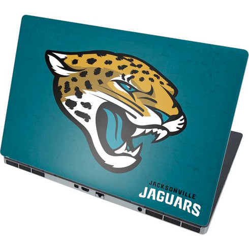 NFL Jacksonville Jaguars Teal Distressed Dell Precision Skin