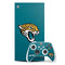 NFL Jacksonville Jaguars Teal Distressed Xbox Series X Skins