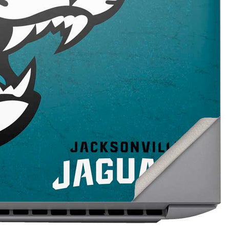 NFL Jacksonville Jaguars Teal Distressed HP ZBook Fury 16 G10 Skin