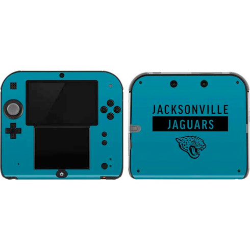NFL Jacksonville Jaguars Teal Performance Series Nintendo Skins