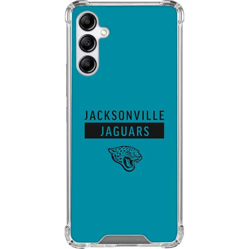 NFL Jacksonville Jaguars Teal Performance Series Gabb Phone 4 Clear Case
