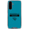 NFL Jacksonville Jaguars Teal Performance Series Galaxy A36 5G Clear Case