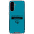 NFL Jacksonville Jaguars Teal Performance Series Galaxy A36 5G Clear Case