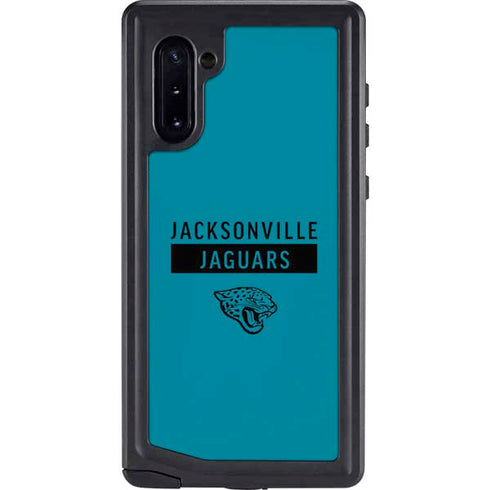 NFL Jacksonville Jaguars Teal Performance Series Galaxy Cases