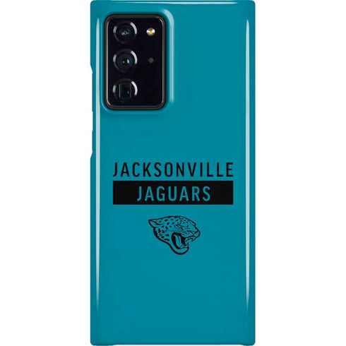 NFL Jacksonville Jaguars Teal Performance Series Galaxy Cases
