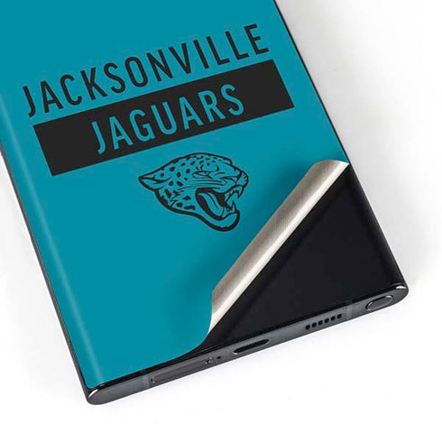 NFL Jacksonville Jaguars Teal Performance Series Galaxy Skins