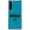 NFL Jacksonville Jaguars Teal Performance Series Galaxy S24 FE Clear Case