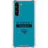 NFL Jacksonville Jaguars Teal Performance Series Galaxy S24 FE Clear Case