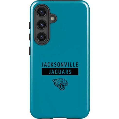 NFL Jacksonville Jaguars Teal Performance Series Galaxy S25 Impact Case