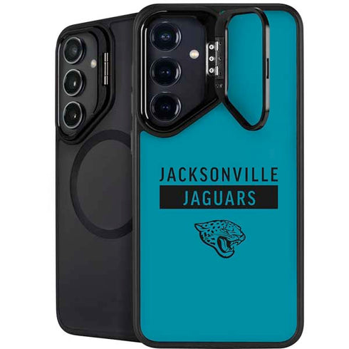 NFL Jacksonville Jaguars Teal Performance Series Galaxy S25 Kickstand Case