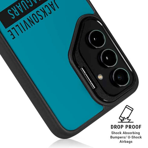 NFL Jacksonville Jaguars Teal Performance Series Galaxy S25 Kickstand Case