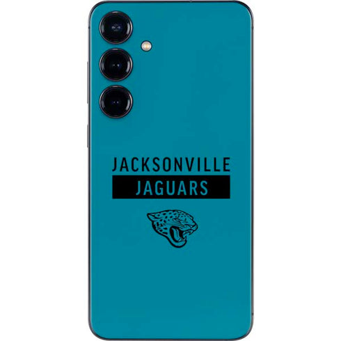 NFL Jacksonville Jaguars Teal Performance Series Galaxy S25 Plus Skin