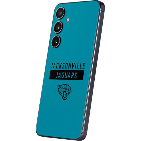 NFL Jacksonville Jaguars Teal Performance Series Galaxy S25 Plus Skin