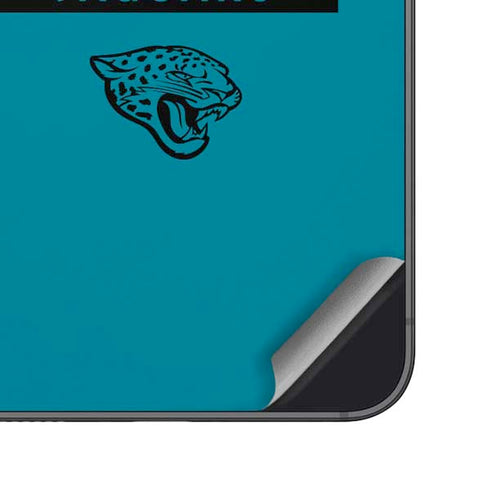 NFL Jacksonville Jaguars Teal Performance Series Galaxy S24 Plus Skin
