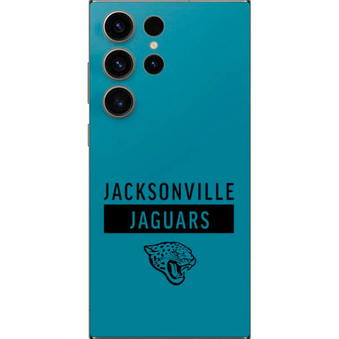 NFL Jacksonville Jaguars Teal Performance Series Galaxy S24 Ultra Skin