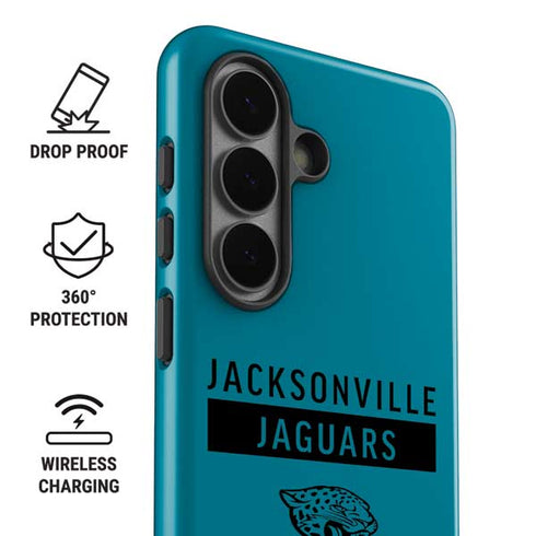 NFL Jacksonville Jaguars Teal Performance Series Galaxy S26 Plus Impact Case