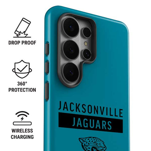 NFL Jacksonville Jaguars Teal Performance Series Galaxy S26 Ultra Impact Case