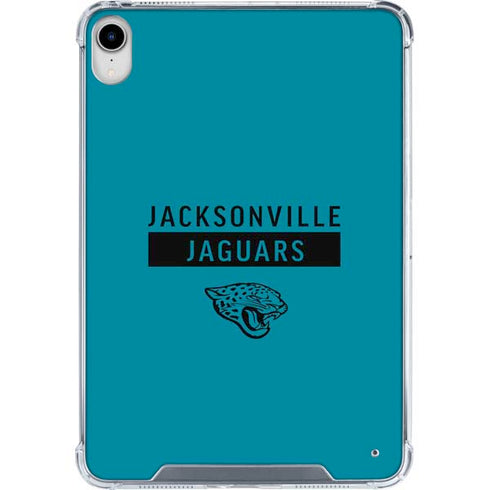 NFL Jacksonville Jaguars Teal Performance Series iPad 11th Gen (2025) Clear Case