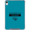 NFL Jacksonville Jaguars Teal Performance Series iPad 11th Gen (2025) Clear Case