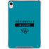 NFL Jacksonville Jaguars Teal Performance Series iPad 11th Gen (2025) Clear Case