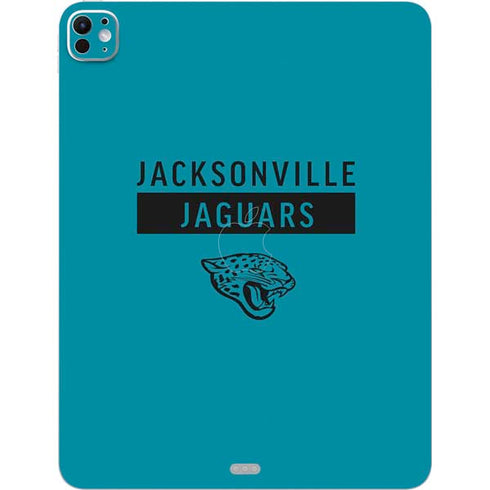 NFL Jacksonville Jaguars Teal Performance Series iPad Pro 13in M4 (2024) Skin