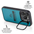 NFL Jacksonville Jaguars Teal Performance Series iPhone 14 Pro Kickstand Case
