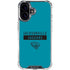 NFL Jacksonville Jaguars Teal Performance Series iPhone 16 Clear Case