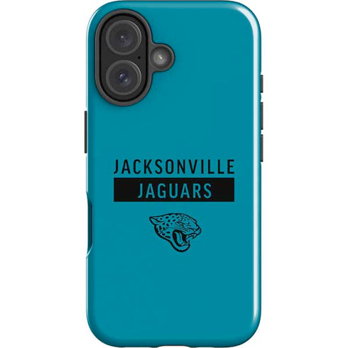 NFL Jacksonville Jaguars Teal Performance Series iPhone 16 Plus Impact Case
