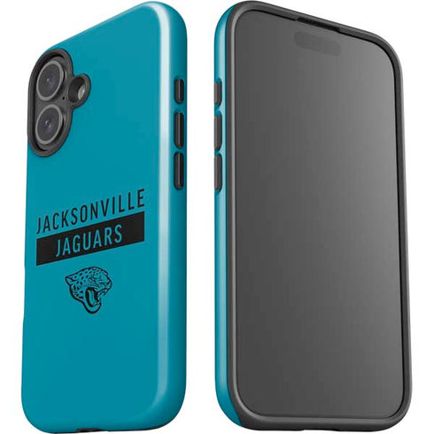 NFL Jacksonville Jaguars Teal Performance Series iPhone 16 Plus Impact Case