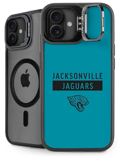 NFL Jacksonville Jaguars Teal Performance Series iPhone 16 Plus Kickstand Case
