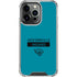 NFL Jacksonville Jaguars Teal Performance Series iPhone 16 Pro Clear Case