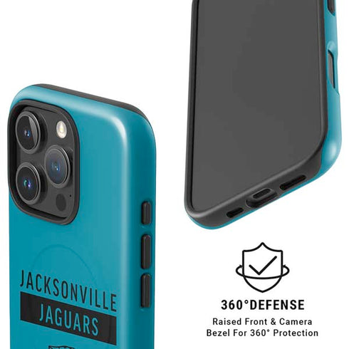 NFL Jacksonville Jaguars Teal Performance Series iPhone 16 Pro Magsafe Impact Case