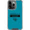 NFL Jacksonville Jaguars Teal Performance Series iPhone 16 Pro Max Clear Case