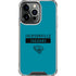NFL Jacksonville Jaguars Teal Performance Series iPhone 16 Pro Max Clear Case