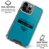 NFL Jacksonville Jaguars Teal Performance Series iPhone 16 Pro Max Clear Case