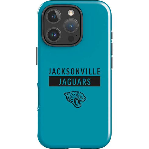 NFL Jacksonville Jaguars Teal Performance Series iPhone 16 Pro Max Impact Case