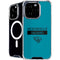 NFL Jacksonville Jaguars Teal Performance Series iPhone 16 Pro Max MagSafe Case
