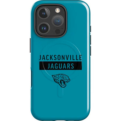 NFL Jacksonville Jaguars Teal Performance Series iPhone 16 Pro Max Magsafe Impact Case