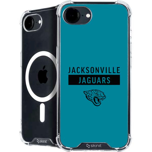 NFL Jacksonville Jaguars Teal Performance Series iPhone 16e MagSafe Case