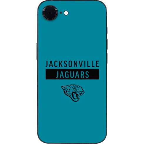 NFL Jacksonville Jaguars Teal Performance Series iPhone 16e Skin