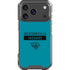 NFL Jacksonville Jaguars Teal Performance Series iPhone 18 Pro Clear Case